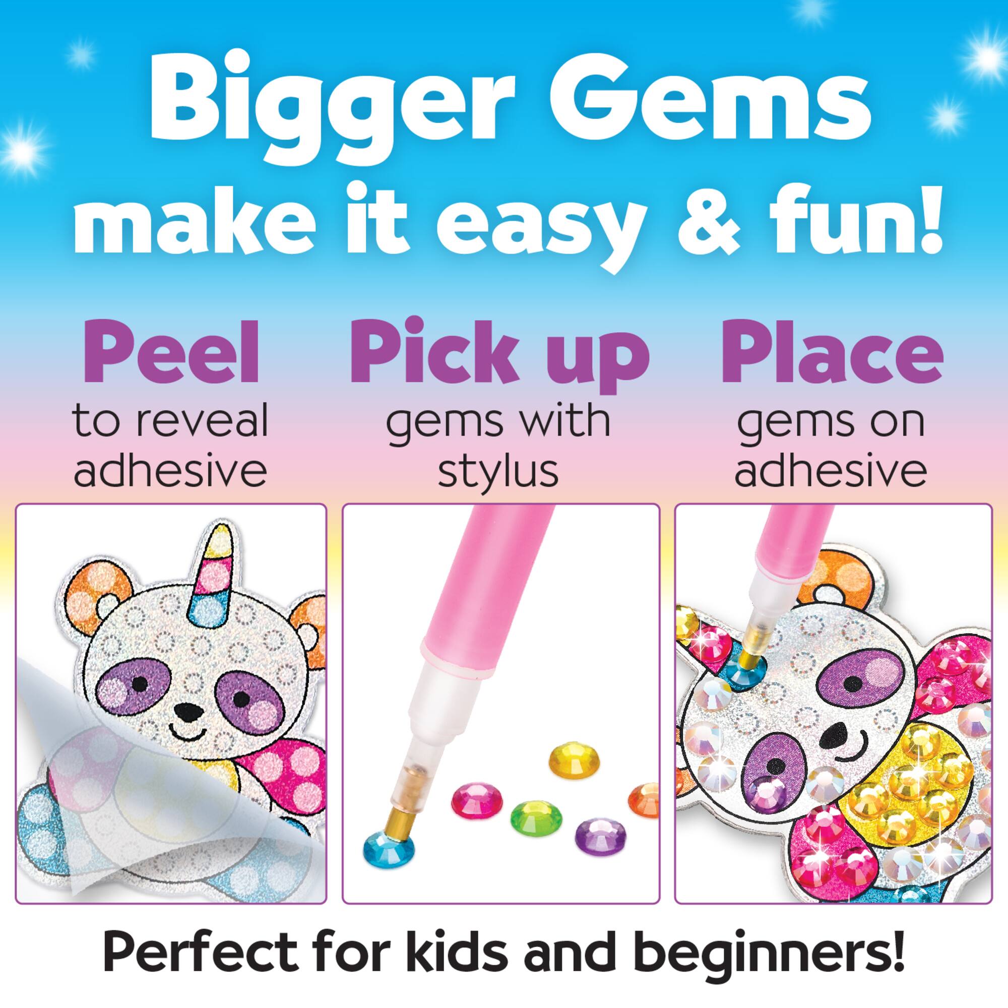 12 Pack: Faber-Castell® Magical Big Gem Diamond Painting